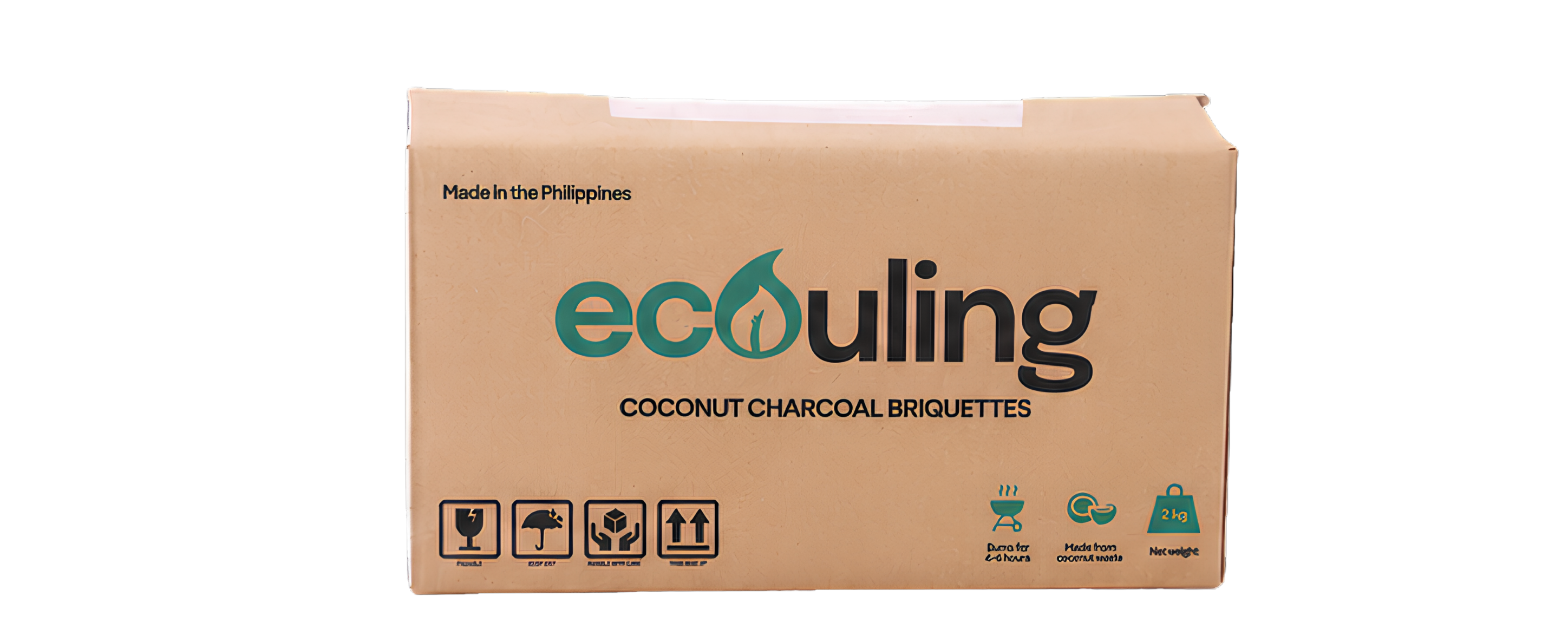 2kg EcoUling charcoal box