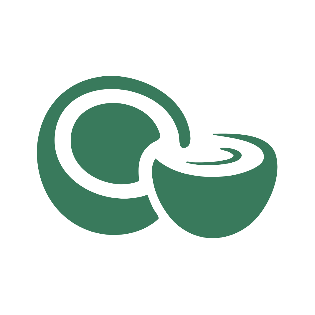 Opened coconut icon