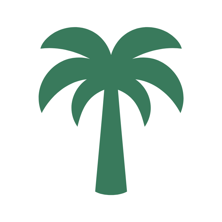 Coconut tree icon